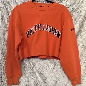 Vintage Ralph Lauren Cropped Sweater (Medium)